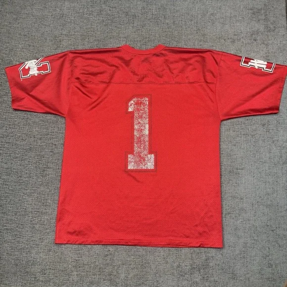 Vintage Nebraska Cornhuskers Football‎ Jersey Logo Athletic Mens XL Made In USA - Picture 9 of 11